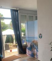Půdorys ubytování Apartamento con jardín y piscina Pet friendly