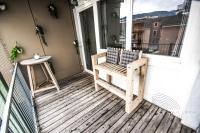 Balkón alebo terasa v ubytovaní URBAN LOFT // CITY CENTER // BEST LOCATION VILLACH