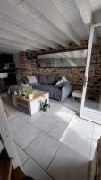 Plan piętra w obiekcie Appartement Duplex avec jardin