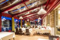 Restaurace v ubytování Gasthof Enge Self Check-In Hotel