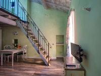 The floor plan of Casa Pepe con AC e wifi in borgo ligure