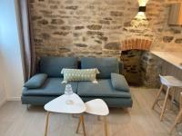 Część wypoczynkowa w obiekcie Appartement centre ville Quimper avec terrasse