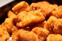 a pile of fried food in a pan at C-One Resort Jaeundo in Sinan