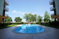 The swimming pool at or close to Viktória Beach Apartman Gold 1. Siófok
