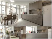 Kuchyň nebo kuchyňský kout v ubytování Modern apartment in Las Americas