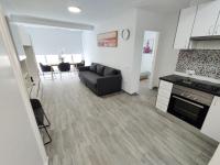 Kuchyň nebo kuchyňský kout v ubytování Bello apartamento en Playa Martiánez