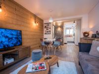 Plán poschodí v ubytovaní Appartement central près des pistes avec parking et Wifi - FR-1-343-195