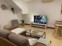 Telewizja i/lub zestaw kina domowego w obiekcie Casa Marla mit 3 Schlafzimmern und 2 Badezimmern