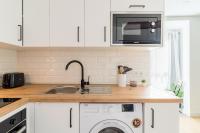 Kuchyň nebo kuchyňský kout v ubytování Apartamento de diseño en el corazón de Santander