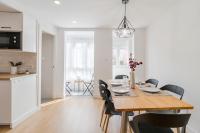 Kuchyň nebo kuchyňský kout v ubytování Apartamento de diseño en el corazón de Santander