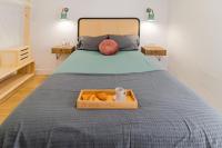 Postel nebo postele na pokoji v ubytování Apartamento de diseño en el corazón de Santander