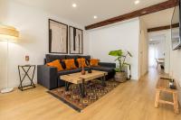 Posezení v ubytování Apartamento de diseño en el corazón de Santander