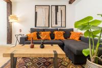 Posezení v ubytování Apartamento de diseño en el corazón de Santander