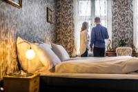 Postel nebo postele na pokoji v ubytování Gloppen Hotell - by Classic Norway Hotels
