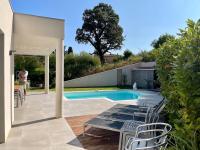 Plan piętra w obiekcie Villa Cavalaire luxueuse & calme avec piscine