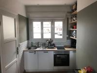 Kuchnia lub aneks kuchenny w obiekcie Appartement cosy avec vue mer