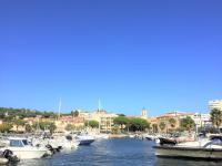 a bunch of boats are docked in a harbor at Apartment Le Grand Large-1 by Interhome in Sainte-Maxime