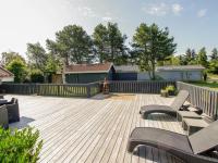 Balkón nebo terasa v ubytování Holiday Home Bryti - 500m from the sea by Interhome