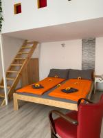 Posezení v ubytování Sunflowers Apartman
