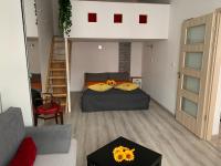 Posezení v ubytování Sunflowers Apartman