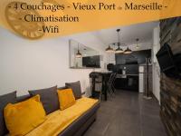 Plán poschodí v ubytovaní *Appartement climatisé au cœur du vieux port*