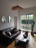 Plán poschodí v ubytovaní Cocon lumineux avec parking et sauna Paris direct
