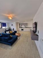 Půdorys ubytování Luxury 2 Bed, 2 Bath Apartment - The Quays