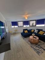 Půdorys ubytování Luxury 2 Bed, 2 Bath Apartment - The Quays