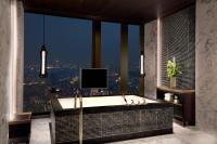 The Ritz-Carlton, Nanjingにあるテレビまたはエンターテインメントセンター