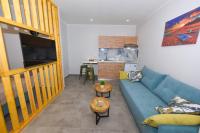 Kuchyň nebo kuchyňský kout v ubytování Sea Salt Apartments