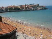 Půdorys ubytování Piso de lujo en 1 Linea de playa y centro de Gijón