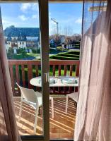 Plán poschodí v ubytovaní Chez Romy - studio équipé avec wifi - proche plage Deauville