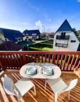 Plán poschodí v ubytovaní Chez Romy - studio équipé avec wifi - proche plage Deauville