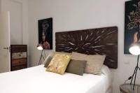Posteľ alebo postele v izbe v ubytovaní Apartamento en Estepona playa