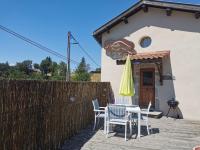 Balkon lub taras w obiekcie Le Moulin de la Fortie, Gîtes