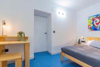 Postel nebo postele na pokoji v ubytování ALTEA Art apartments