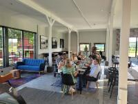 Restaurace v ubytování Nygården B&B Hälsingegård