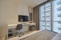 TV a/nebo společenská místnost v ubytování Somerset Maison Asoke Bangkok