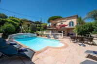 Basen w obiekcie Villa Valentino - Vue mer- Pool House / Piscine lub w pobliżu