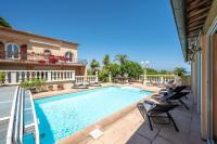 Basen w obiekcie Villa Valentino - Vue mer- Pool House / Piscine lub w pobliżu