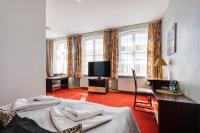Telewizja i/lub zestaw kina domowego w obiekcie Hotel Sowa