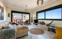 A seating area at Colinas el Hacho 2320 Sea view