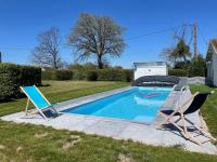 Plán poschodí v ubytovaní Beautiful Holiday Home with Swimming Pool