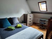 Posteľ alebo postele v izbe v ubytovaní LE MACHAON , Gîte rural *** avec espace piscine privé