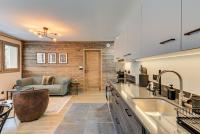 Kuchyňa alebo kuchynka v ubytovaní White Pearl A02 - Alpes Travel - Chamonix - Sleeps 4