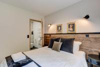 Posteľ alebo postele v izbe v ubytovaní White Pearl A02 - Alpes Travel - Chamonix - Sleeps 4