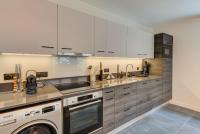 Kuchyňa alebo kuchynka v ubytovaní White Pearl A02 - Alpes Travel - Chamonix - Sleeps 4