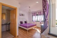 Posteľ alebo postele v izbe v ubytovaní Villa moderna con piscina