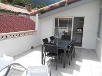 Balkon lub taras w obiekcie Chez Julou et Rosalie à Puilaurens