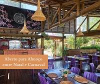 En restaurant eller et andet spisested på Pousada Mevlana Garden